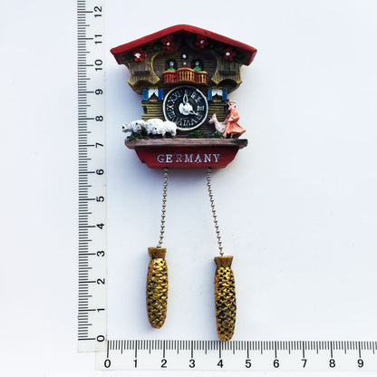 Beautiful Fridge Magnets Souvenir Cuckoo Clock Fridge Magnet Refrigerator Stickers Decorative Magnets Magnetico Refrigerador
