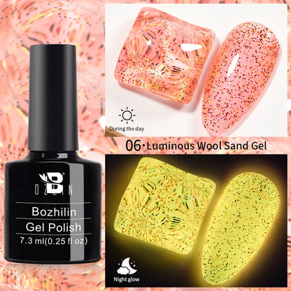 AWStorG 15ML Nail Tips Glue Gel For Falses Nail Tips Fast Extension 3 IN 1 Function Nails Art Transparent Gel Polish Soak Off UV