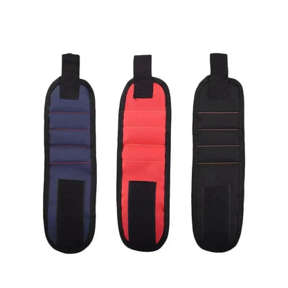 Strong Magnetic Wristband Portable Tool Bag Electrician Adjustable Wrist Belt Screws Small Metal Nails Bolts