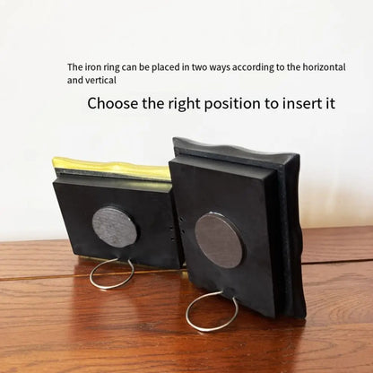 DIY Magnetic Refrigerator Photo Frame Creative Vintage Creative Fridge Magnets Desktop Ornament Detachable