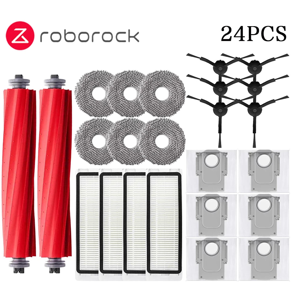 Roborock Q Revo / P10 A7400RR Robot Vacuums Cleaner Accessory Main Side Brush Hepa Filter Mop Cloths Dust Bag Spare Part