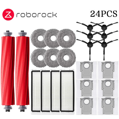 Roborock Q Revo / P10 A7400RR Robot Vacuums Cleaner Accessory Main Side Brush Hepa Filter Mop Cloths Dust Bag Spare Part