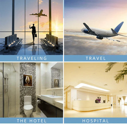 Disposable Toilet Seat Cover Portable Travel Camping Hotel Bathroom Toilet Mat Pads Degradable Soluble Water Toilet Covers Paper