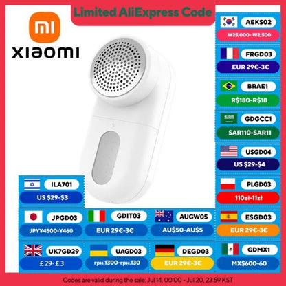 XIAOMI MIJIA Lint Removers For Clothing Fluff Pellet Remover Pellet Machine Portable Lint Clothes Shaver Fuzz Remover