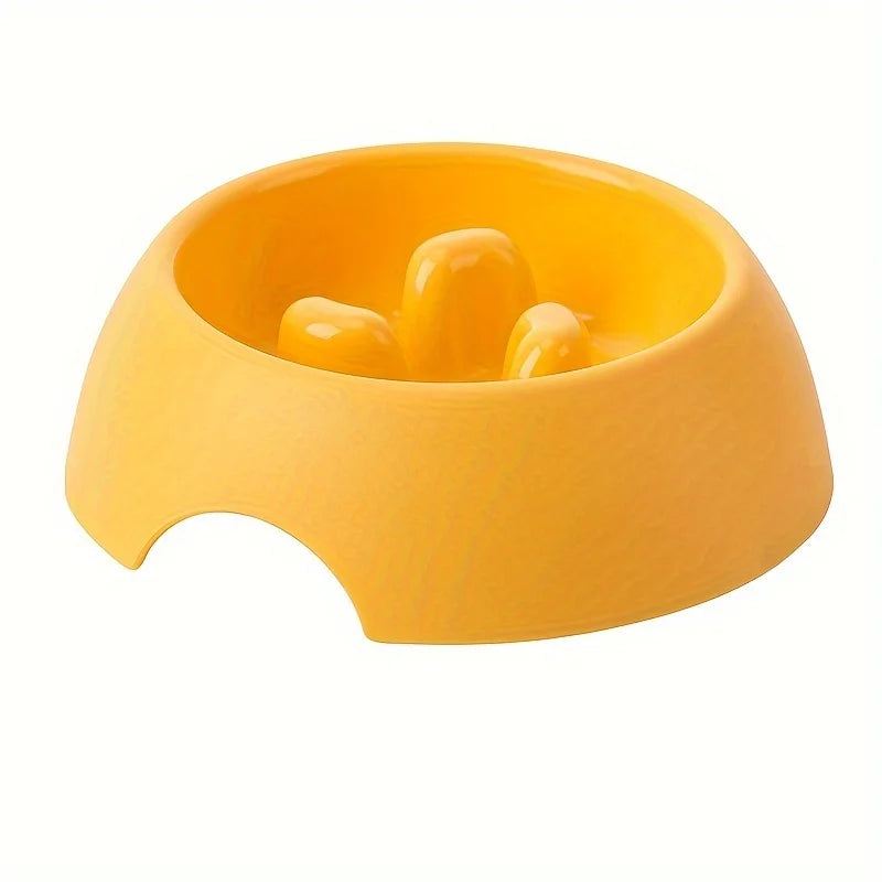 Healthy Pet Feeding Accessories Dog Cat Slow Feeder Travel Puppy Anti Choking Pet Bowl Universal PP Non Slip Slow Feeder Smooth