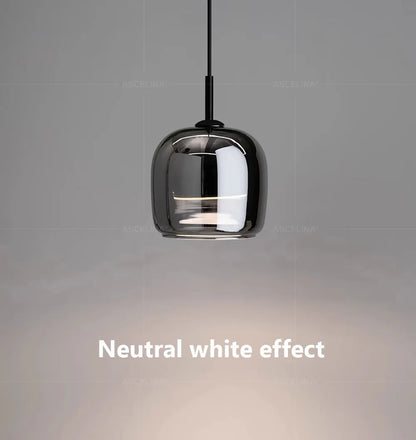 Nordic Glass LED Chandeliers Luxury Pendant Lamp Modern Minimalist  hanging light fixture decorative indoor lighting
