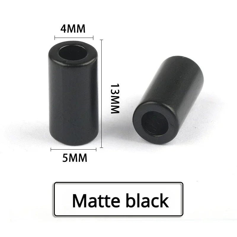 10pcs Metal Cord Stoppers Smooth Zinc Alloy Tracksuit Down Jackets Cord End DIY Apparel Sewing Supplies