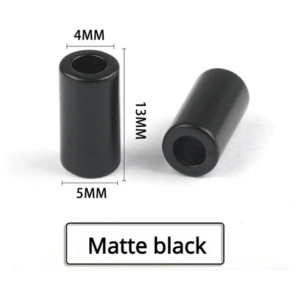 10pcs Metal Cord Stoppers Smooth Zinc Alloy Tracksuit Down Jackets Cord End DIY Apparel Sewing Supplies