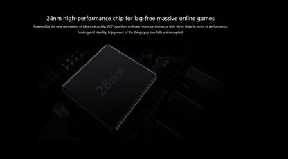 Tenda AC7 Dual Band Wireless AC1200 Router Wifi Range Repeater with 5*6dBi High Gain Antennas Wider Coverage Wi-Fi Extender