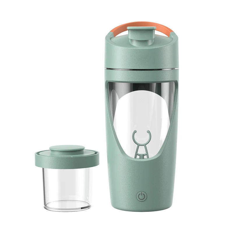 Electric Shaker Bottle Blender Holds upto 700ml  | Portable Pre Workout Whey Protein Drink Cup | Mixes Cocktails Smoothies Shake
