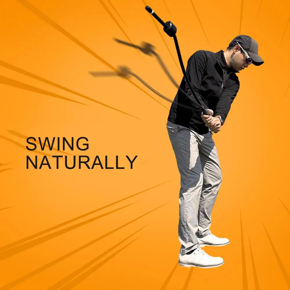 Golf Swing Trainer Portable Professional Golf Swing Aid Sports Supplies Training Equipment For Indoor Outdoor Course Home