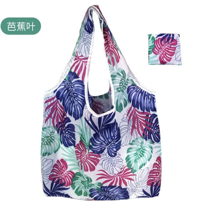 reusable bag Bag Large Foldable Shopping Bag Reusable Grocery Bag Tear-Proof Nylon Bag Suitable For Grocery Recycling Gift