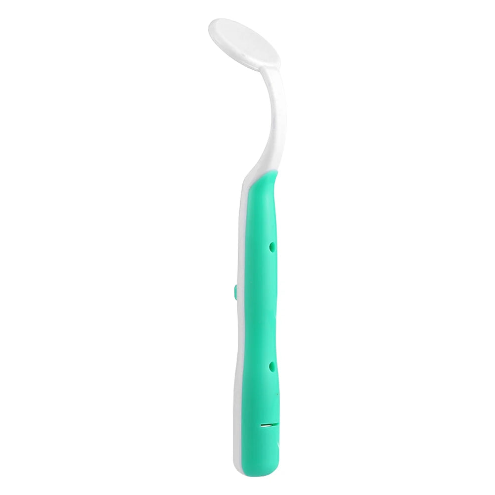 LED Lighting Dental Mouth Mirror Super Bright Teeth Whiten Clean Checking Tool