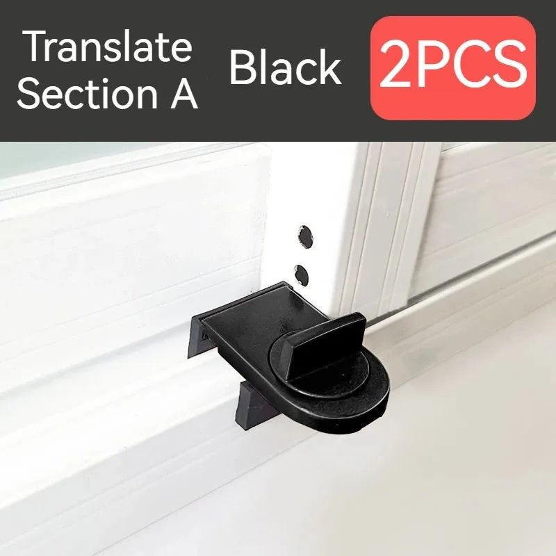 Sliding Sash Stopper Cabinet Locks Straps Doors Security Anti-theft lock Window Sliding Door Baby Kids Child Safety Doors Lock