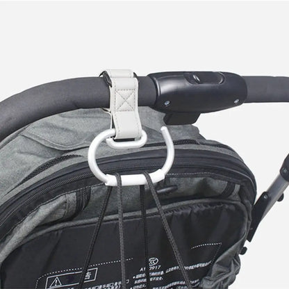 PU Baby Stroller Hooks Solid Color Cart Organizer Hanging Hook Stroller Accessories Cartoon Stroller Accessories Cartoon