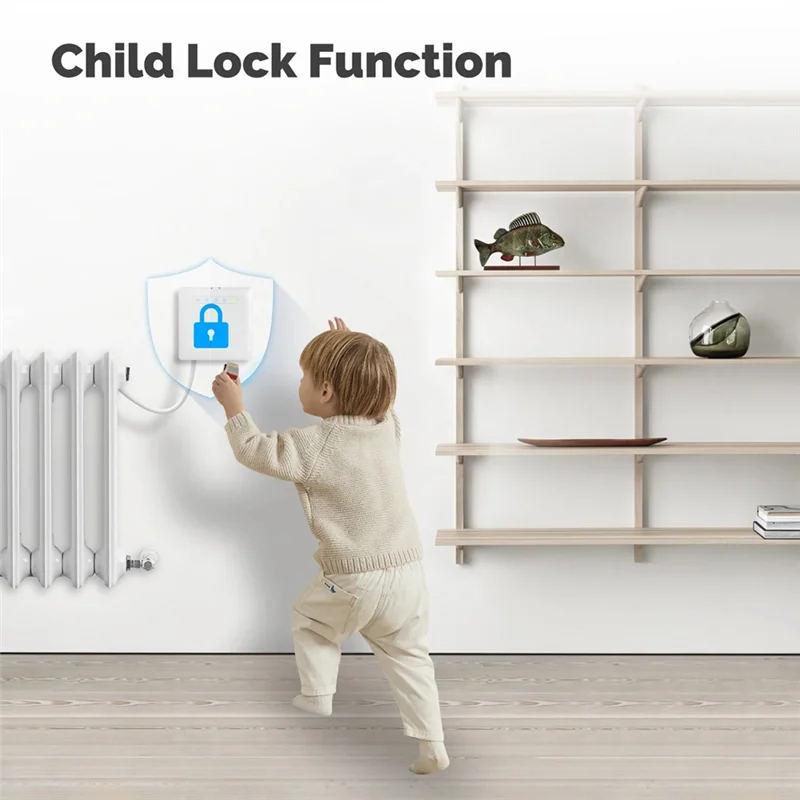 A19F-Wifi Smart Thermostat For Pilot Wire Heating Radiator For Ecowatt Electricity Monitoring App Remote Control