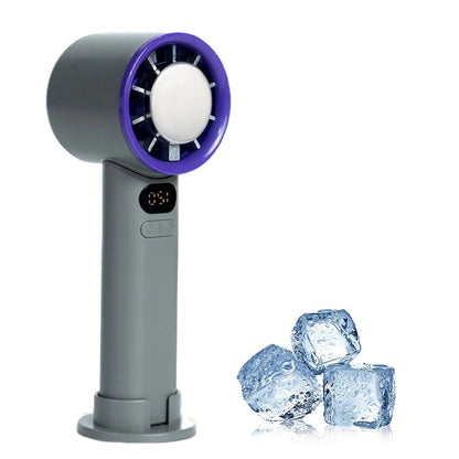 HandFan High Speed Handheld Cooling Fan Portable Mini Hand Fan 120 Speeds Adjustable Digital Display for Travel Beach Outdoors
