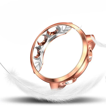 For Garmin Forerunner 245 / 245M Soft TPU Watch Case Protective Cover Screen Protectors