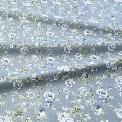 160x50cm Vintage Rose Flower Cotton Fabric Cotton Bedding Cotton Clothing Hair Ring Fabric