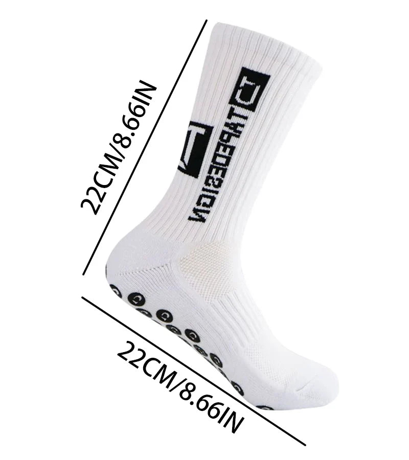 Anti-Slip Football Socks High Quality Soft Breathable Thickened Sports Socks Running Cycling Hiking Men Women Soccer Socks