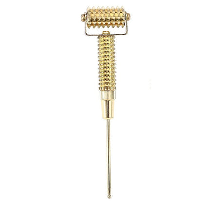 Multifunction Face Roller Painless Micropin Skincare Manual Massager Arms Neck Massage Roller Ear Acupoints Probe Beauty Tool