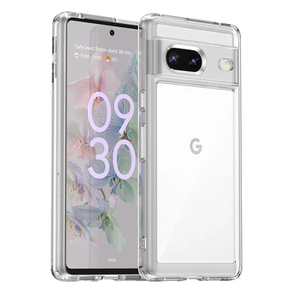 For Cover Google Pixel 7 Case Google Pixel 7 Capas Shockproof Bumper Multicolour Clear Transparent For Fundas Google Pixel 7 Pro