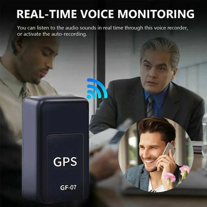 Gf07 Magnetic Mini Car Tracker Gps Real Timetracking Locator Device Magnetic Gps Tracker Real-Time Vehicle Locator Pet Tracker