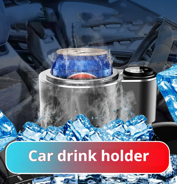 Car Hot Cold Cup Smart Quick Cooling Cup Warm Milk Cup Car Heater Car Hot Cold Cup Heater