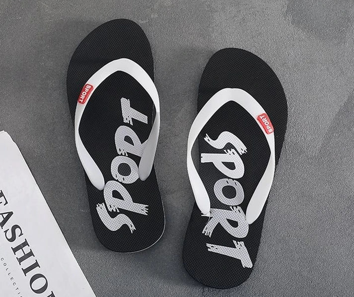 Flip Flops Slippers for Men Outdoor Beach Sandals Man Designer Luxury Fun Elegant Original Low Price 2025 Fashion Trend Shoes