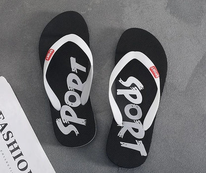 Flip Flops Slippers for Men Outdoor Beach Sandals Man Designer Luxury Fun Elegant Original Low Price 2025 Fashion Trend Shoes