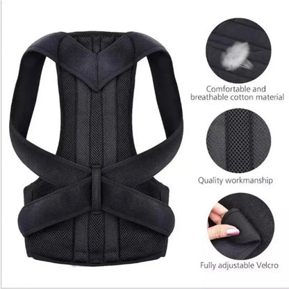 Back Posture Correction Belt Hunchback Corrector Men Women Sitting Posture Adjustable Correction Belt Hunchback Posture Correct