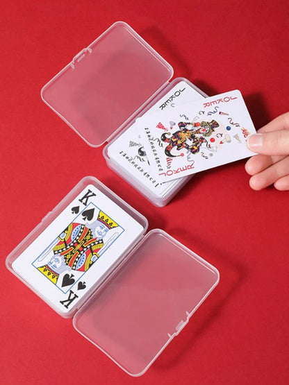 Playing Card Transparent Plastic Storage Box Ultraman Game Card ID Card Card Card Card Business Card Storage