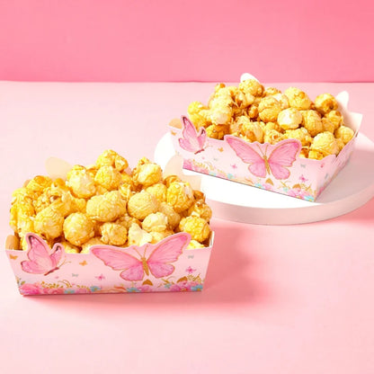 Butterfly Party Snack Tray Butterfly Birthday Party Decoration Kids Girls Birthday Party Supplies Baby Shower Party Decoration