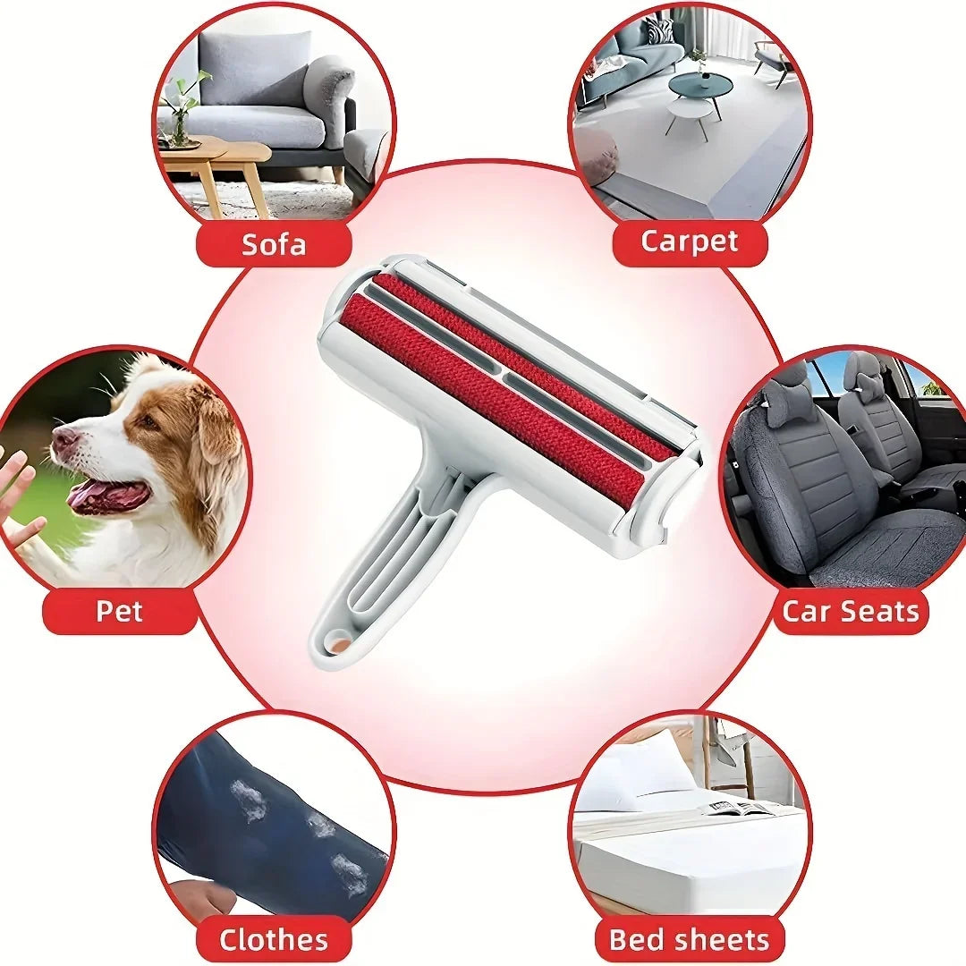 Pet hair removal collector, suitable for furniture, sofas, carpets, clothes, and bedding - portable pet dandruff removal tool
