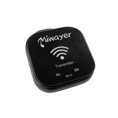 Miwayer 5.8G Wireless In Ear Monitor System Transmitter Receiver System IEM System with Transmitter Receiver Automatic Pairing