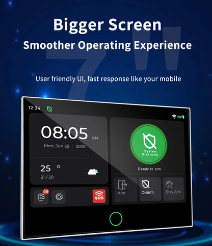 G74 Smart Home Alarma Para Hogar Tuya Alarme Smart Security Protection Casa Inteligente Alexa Home Security System