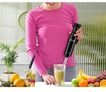 Wancle 600W Electric Hand Immersion Blender Multifunctional Kitchen Mixer For Baby Food Vegetable Meat Grinder Turbo Function