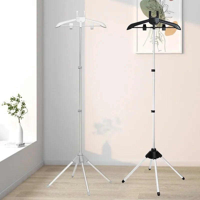 Hanging and Ironing Rack, Ironing Bracket, Adjustable Drying Rack, Telescopic Drying Rack, Foldable Vertical Drying Rack