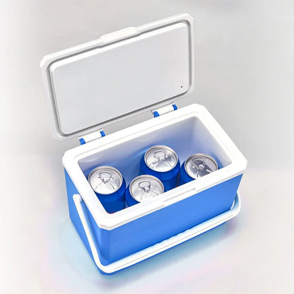 3L Car Refrigerator Camping Mini Fridge Freezer Portable Mini Fridge Cooler Fresh-Keeping Ice Box Keep Cool for Camping Travel