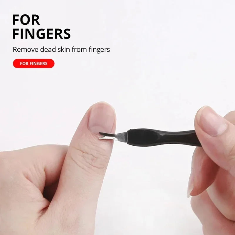 Foot Care Tool Pedicure Manicure Kit Set Stainless Steel Peeling Exfoliating Callus Dead Skin Remover Foot Scrubbing Brush