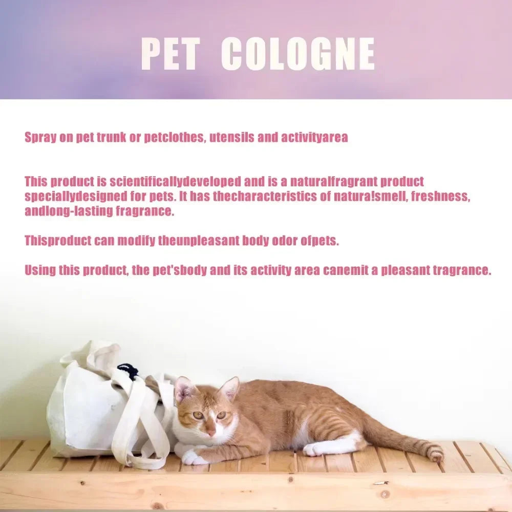 Premium Grooming Spray Dog Spray Deodorizer Perfume For Dogs - Dog Cologne Spray Long Lasting Dog Sprays - Dog Perfume Spray Lon