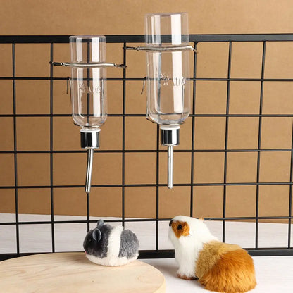 180ml/350ml Small Animal Drinking Fountain Rabbit Hamster Water Bottle Pet Automatic Drinking Device