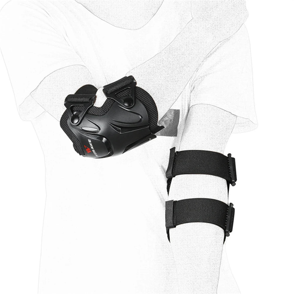 Cycle Elbow Knee Pads Bicycle MTB Motorcycle Riding Knee Support Protective Pads Guards Outdoor Sports Cycle Knee Protector Gear