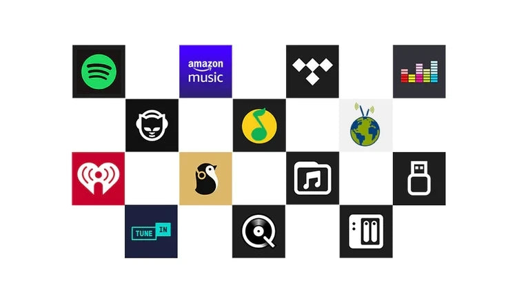 Arylic Up2Stream Plate Amp 2.1 WiFi&Bluetooth 5.0 Multiroom Audio 50*2W+100W Amplifier Board With tadilAirplay Equalizer