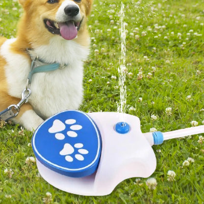 Outdoor Dog Water Fountain Press Dog Water Fountain Toy Dog Water Fountain Toy Dog Water Toy Drinking Sprinkler Easy Activated