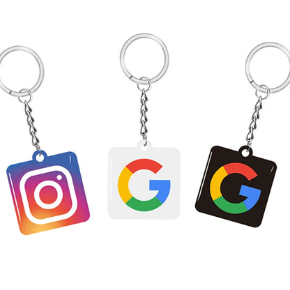 Smart Google Review Tap Keychain for Instant Customer Feedback for Direct Google Reviews