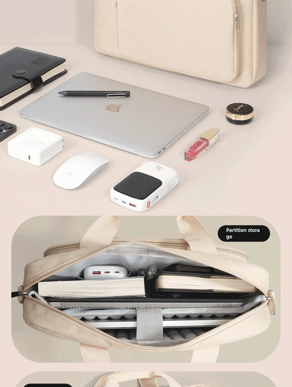 Laptop Bag case 13.3 14 15.6 17.3 inch Waterproof Notebook Bag for Macbook Air Pro 13 15 Computer Shoulder Handbag Briefcase Bag