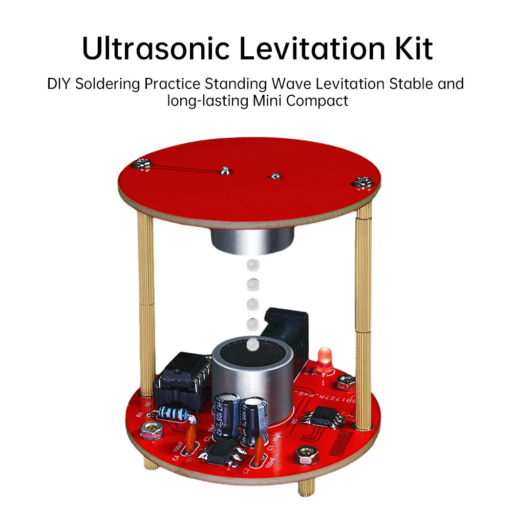 DIY Electronic Kits Ultrasonic Suspension Standing Wave Controller DIY Soldering Acoustic Suspension Science Learn Tool