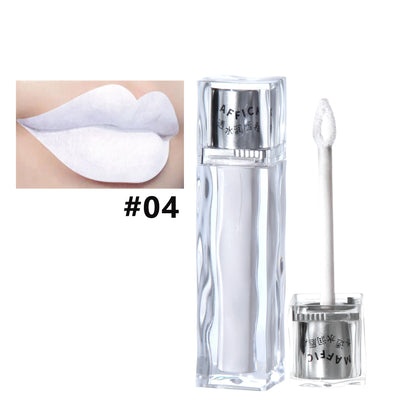 MAFFICK Black Lipstick Lip Stain Waterproof Lightweight Matte lipgloss purple/blue/white