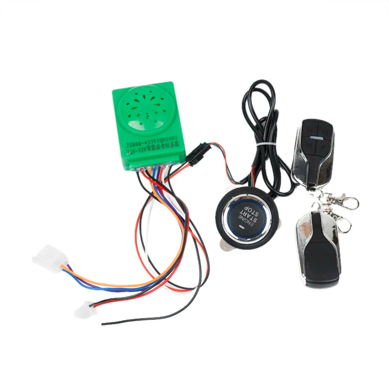 Motorcycle accessories Alarm Accessories One-button Start Anti-theft Device Remote Control Lock Electric Scooter Key